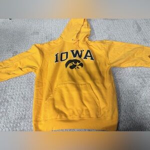 Yellow Iowa Hoodie